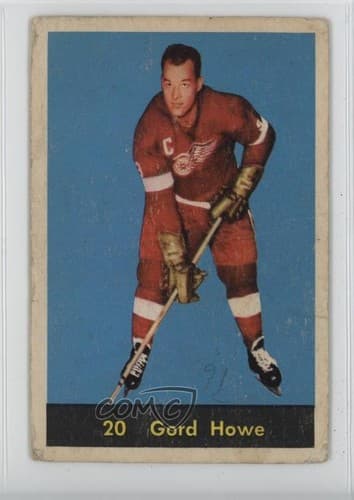 1960-61 Parkhurst Gordie Howe #20