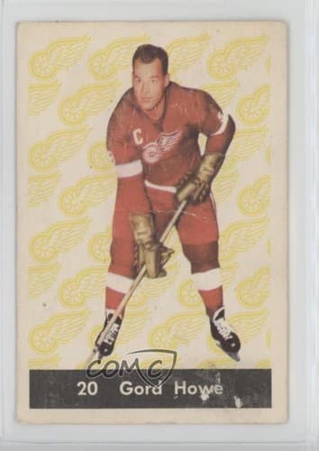 1961-62 Parkhurst Gordie Howe #20