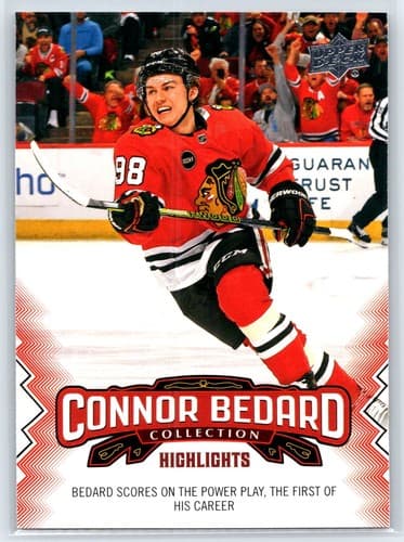 2023-24 Upper Deck Connor Bedard Collection Connor Bedard Rookie Card #15