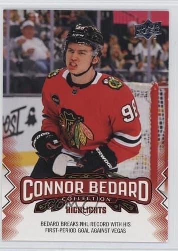 2023-24 Upper Deck Connor Bedard Collection Connor Bedard Rookie Card #16