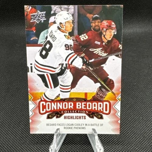 2023-24 Upper Deck Connor Bedard Collection Connor Bedard Rookie Card #17