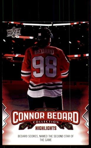 2023-24 Upper Deck Connor Bedard Collection Connor Bedard Rookie Card #19