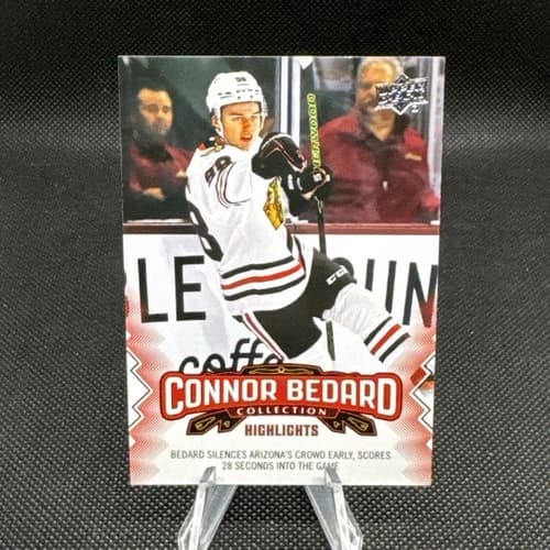 2023-24 Upper Deck Connor Bedard Collection Connor Bedard Rookie Card #22