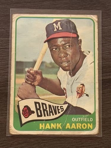 1965 Topps Hank Aaron #170
