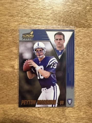 1998 Pacific Aurora Peyton Manning Rookie Card #71