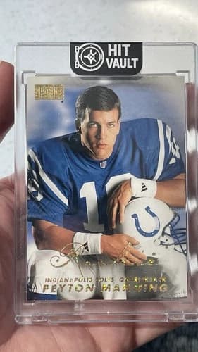 1998 SkyBox Premium Peyton Manning Rookie Card #231