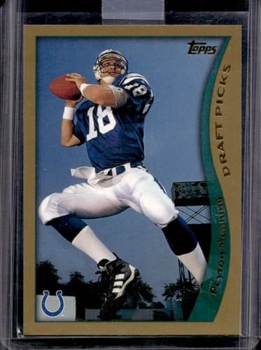 1998 Topps Peyton Manning Rookie Card #360