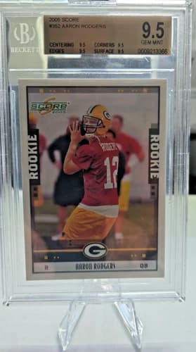 2005 Score Aaron Rodgers Rookie Card #352