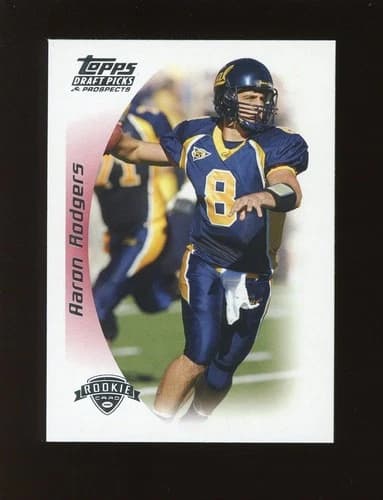 2005 Topps Draft Picks & Prospects Aaron Rodgers Rookie Card #152