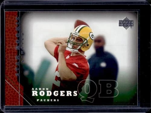 2005 Upper Deck Aaron Rodgers Rookie Card #202