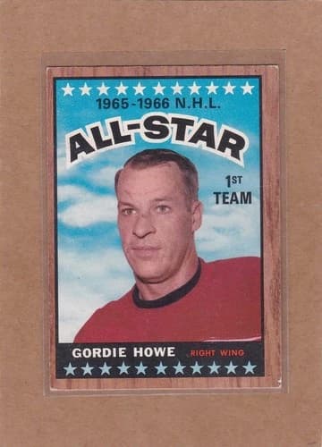 1966-67 Topps Gordie Howe #121