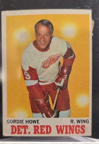1970-71 O-Pee-Chee Gordie Howe #29