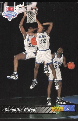 1992-93 Upper Deck Shaquille O'Neal Rookie Card #1
