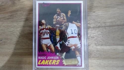 1981-82 Topps Magic Johnson #21