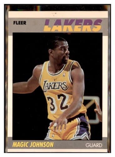 1987-88 Fleer Magic Johnson #56