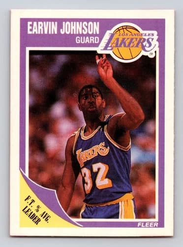 1989-90 Fleer Magic Johnson #77