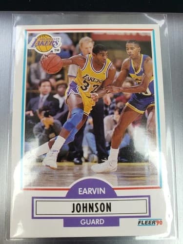 1990-91 Fleer Magic Johnson #93