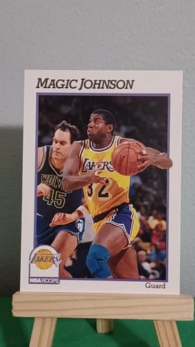 1991-92 NBA Hoops Magic Johnson #101