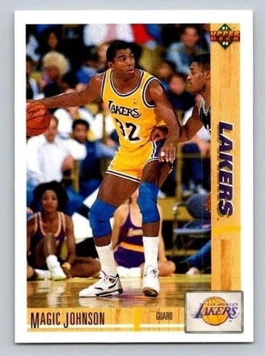 1991-92 Upper Deck Magic Johnson #45