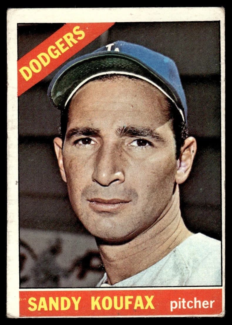 1966 Topps Sandy Koufax #100
