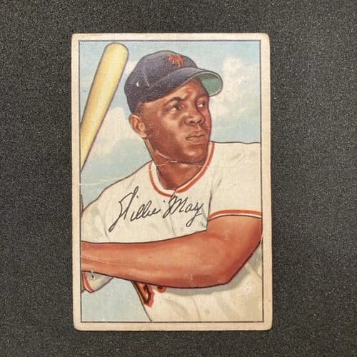 1952 Bowman Willie Mays #218