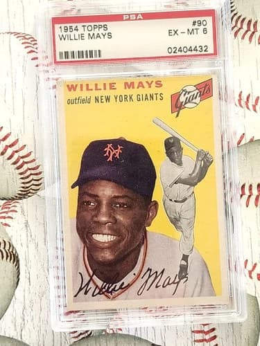 1954 Topps Willie Mays #90
