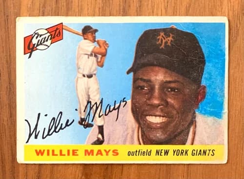 1955 Topps Willie Mays #194