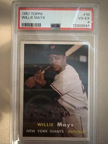 1957 Topps Willie Mays #10