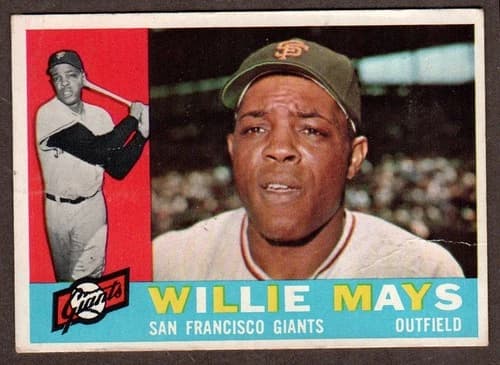 1960 Topps Willie Mays #200