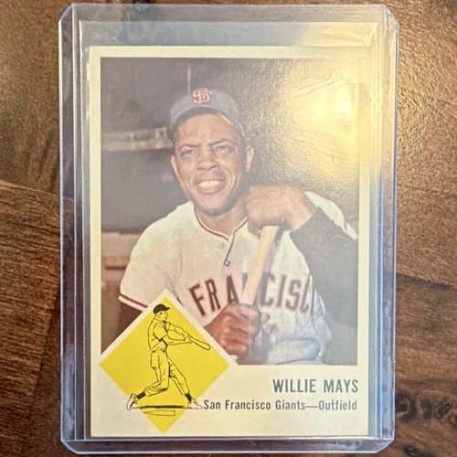 1963 Fleer Willie Mays #5