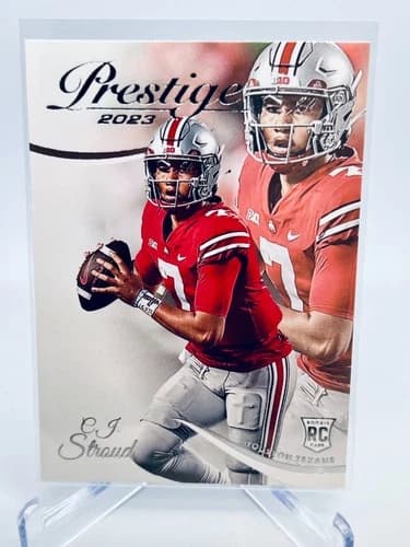 2023 Panini Prestige C.J. Stroud Rookie Card #314