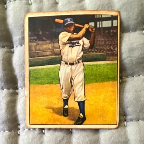 1950 Bowman Jackie Robinson #22