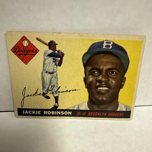 1955 Topps Jackie Robinson #50
