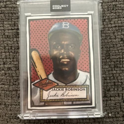 2020 Topps Project 2020 Jackie Robinson by Joshua Vides #98
