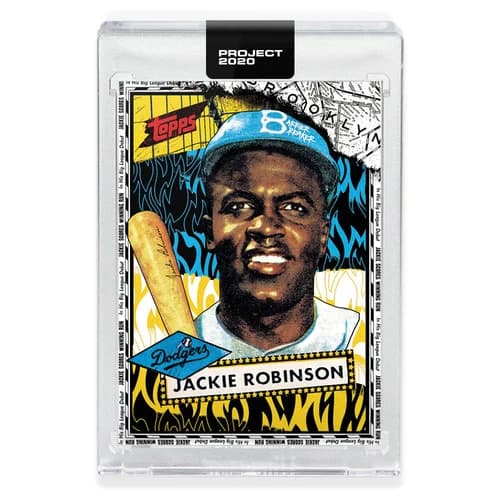 2020 Topps Project 2020 Jackie Robinson by Tyson Beck #140