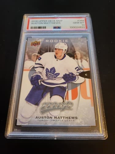 2016-17 Upper Deck MVP Auston Matthews Rookie Card #368