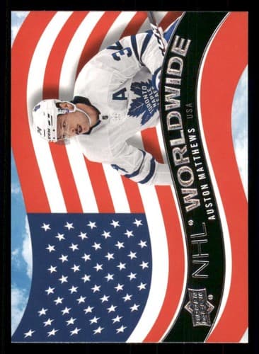 2020-21 Upper Deck NHL Worldwide Auston Matthews #WW2