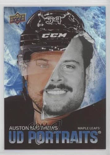 2025-26 Upper Deck Portraits Auston Matthews #P-10