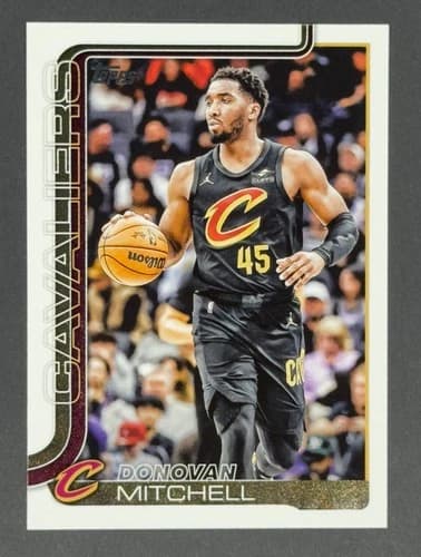 2025-26 Topps Basketball Donovan Mitchell Card #80