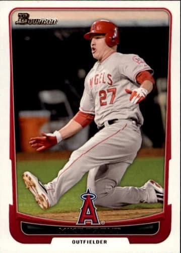 2012 Bowman Mike Trout #34