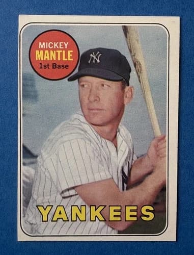 1969 Topps Mickey Mantle #500