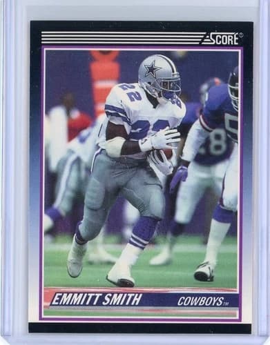1990 Score Supplemental Emmitt Smith Rookie Card #101T