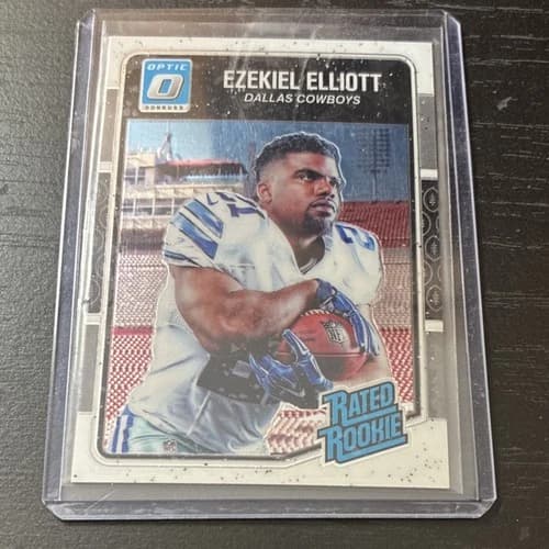 2016 Donruss Optic Ezekiel Elliott Rookie Card #168