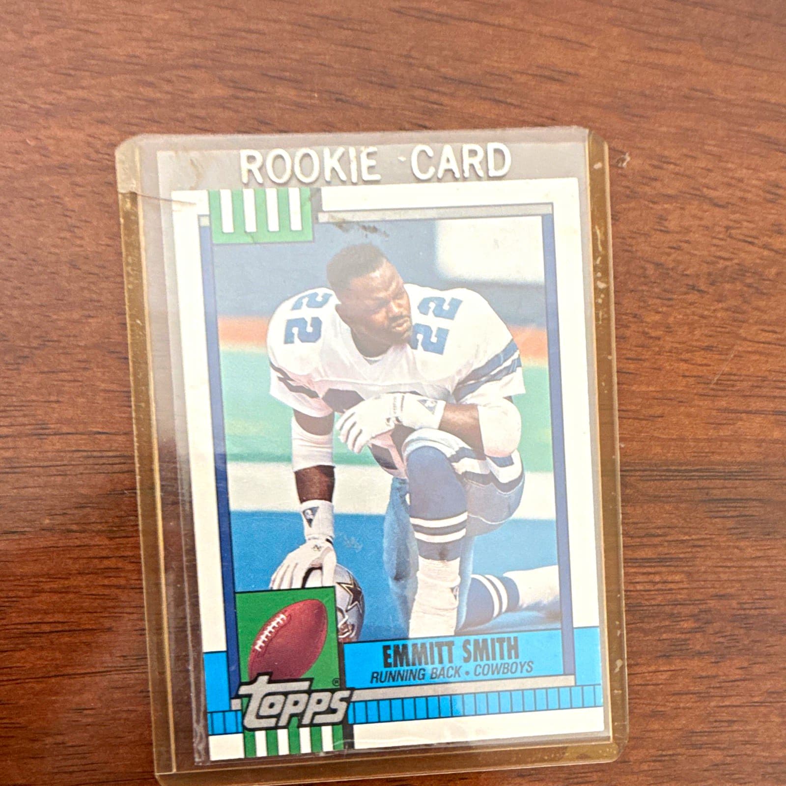 1990 Topps Traded Emmitt Smith Rookie Card #27T