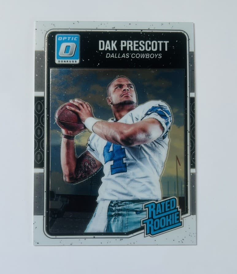 2016 Donruss Optic Dak Prescott Rookie Card #162