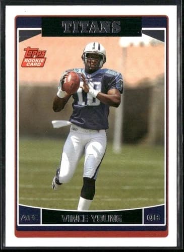 2006 Topps Vince Young Rookie Card #353