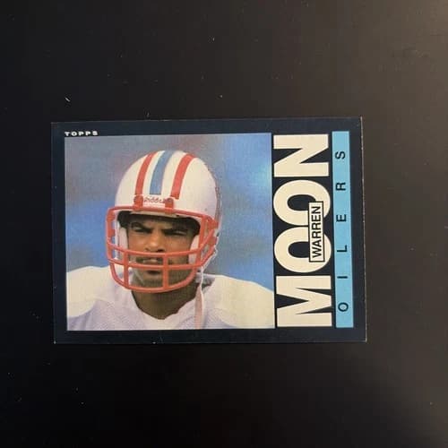 1985 Topps Warren Moon Rookie Card #251