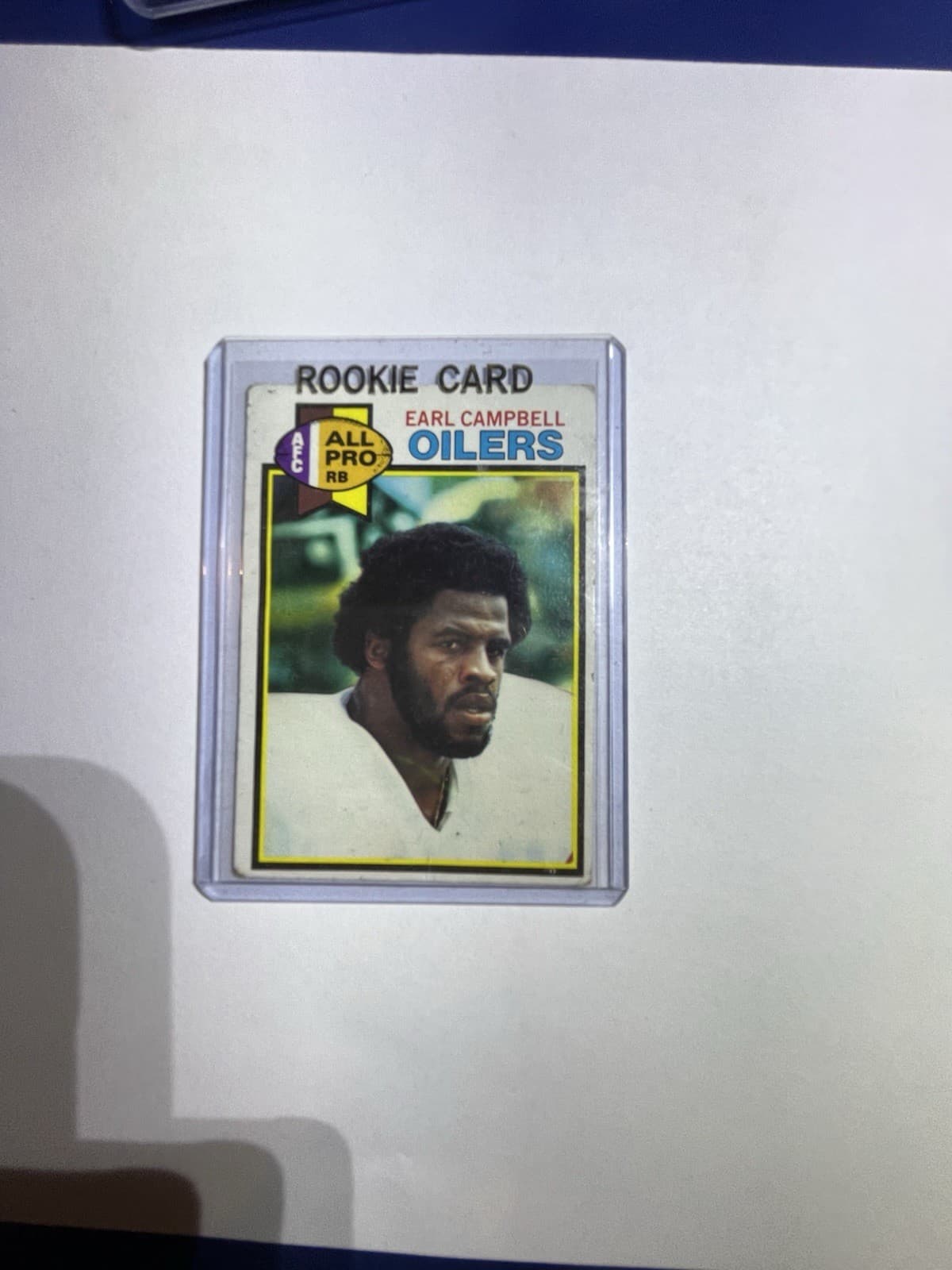 1979 Topps Earl Campbell Rookie Card #390