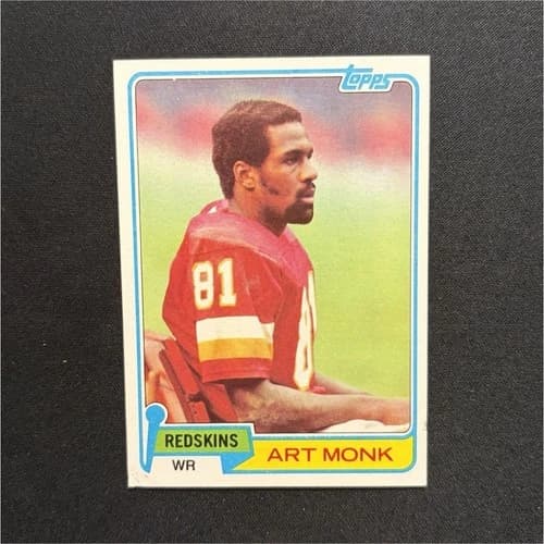 1981 Topps Art Monk Rookie Card #194