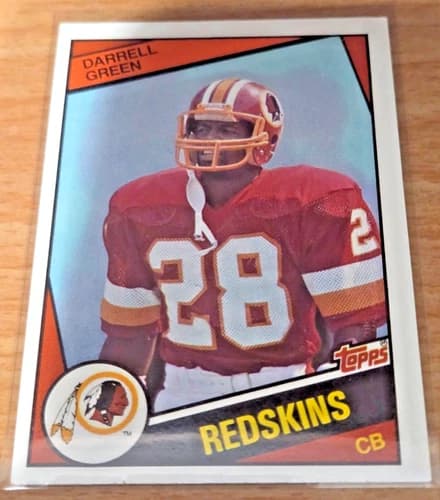 1984 Topps Darrell Green Rookie Card #380